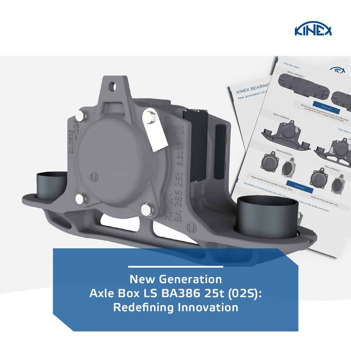 New Generation Axle Box LS BA386 25t (02S): Redefining Innovation
