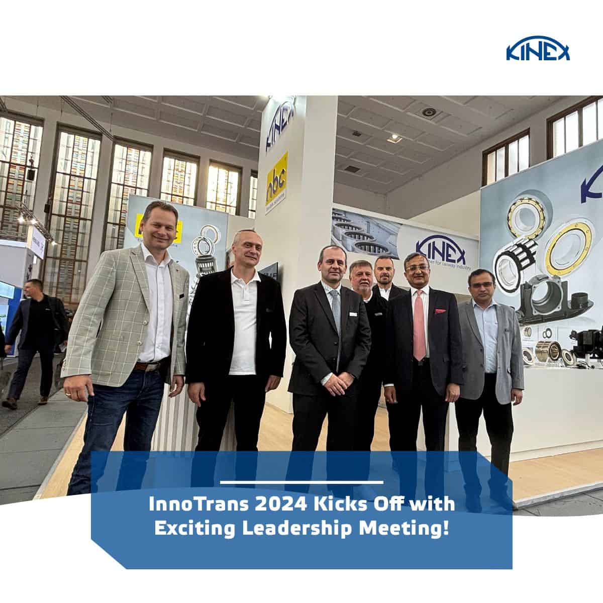 InnoTrans 2024 Kicks Off with Exciting Leadership Meeting!