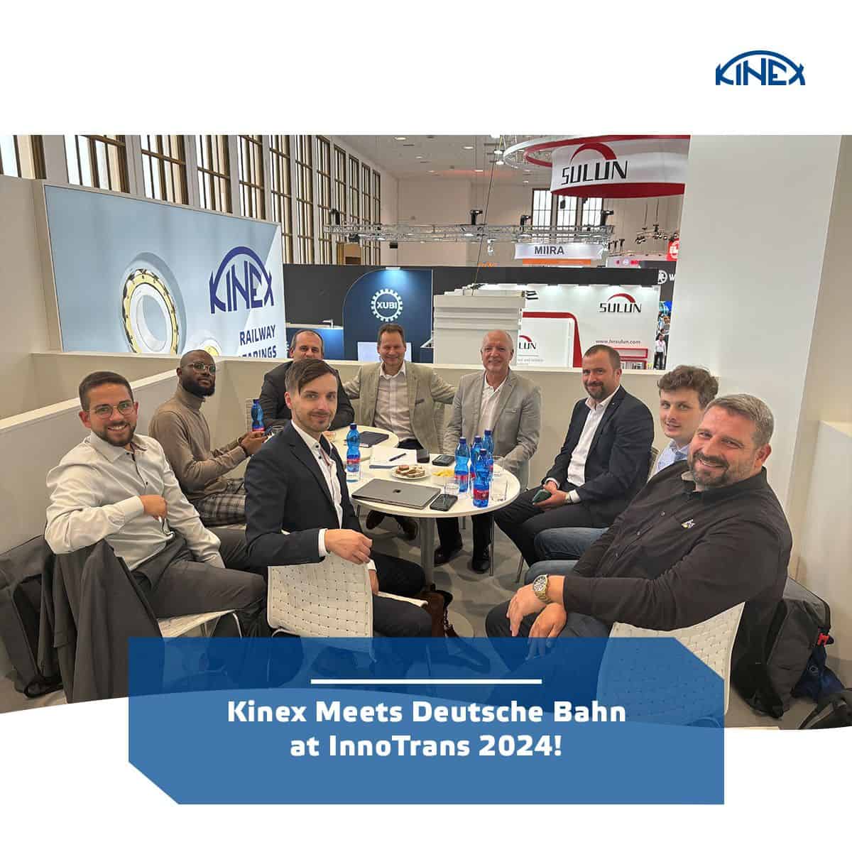Kinex Meets Deutsche Bahn at InnoTrans 2024!