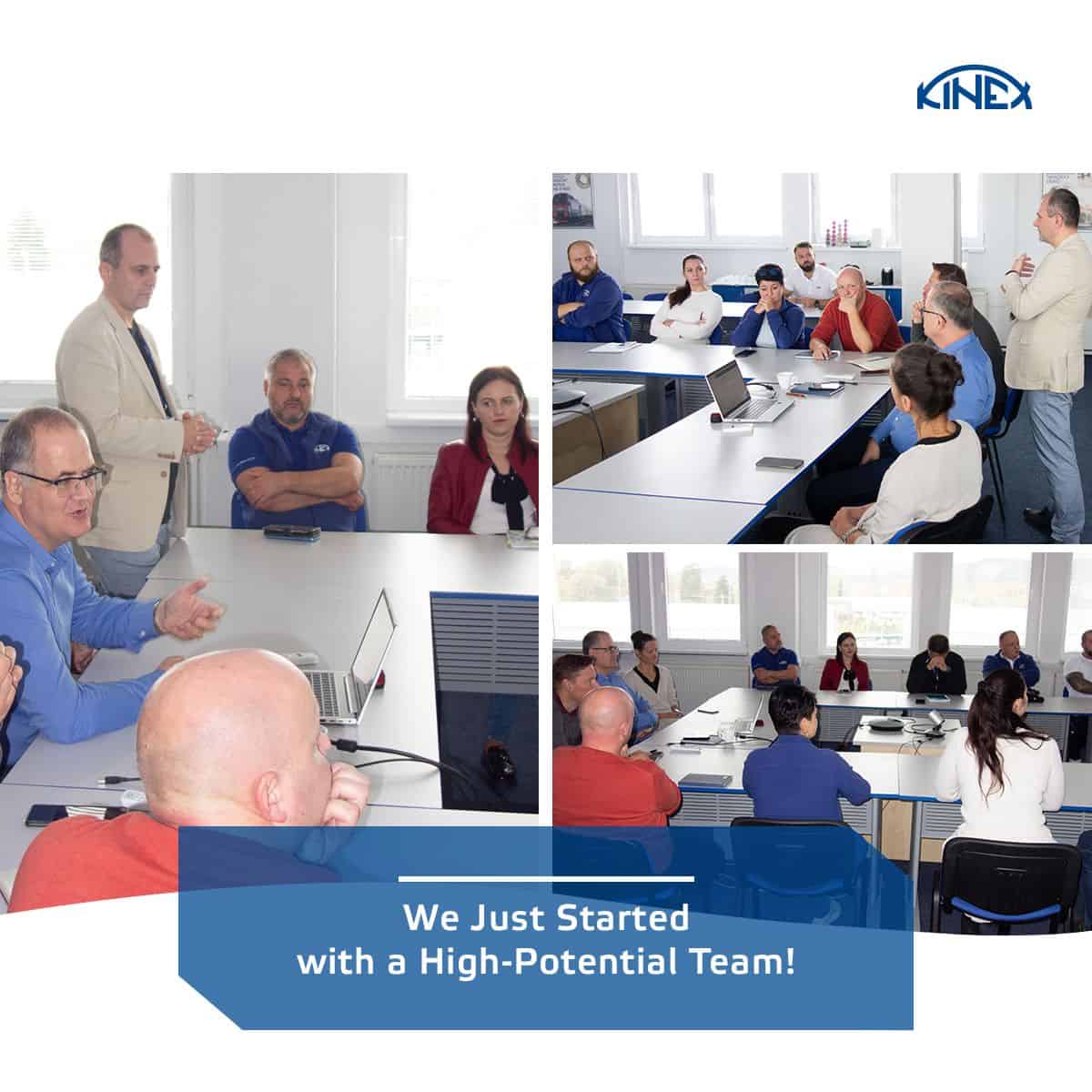 We Just Started with High-Potential Team!